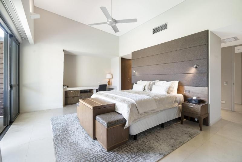 Resort suite with luxury hotel interior